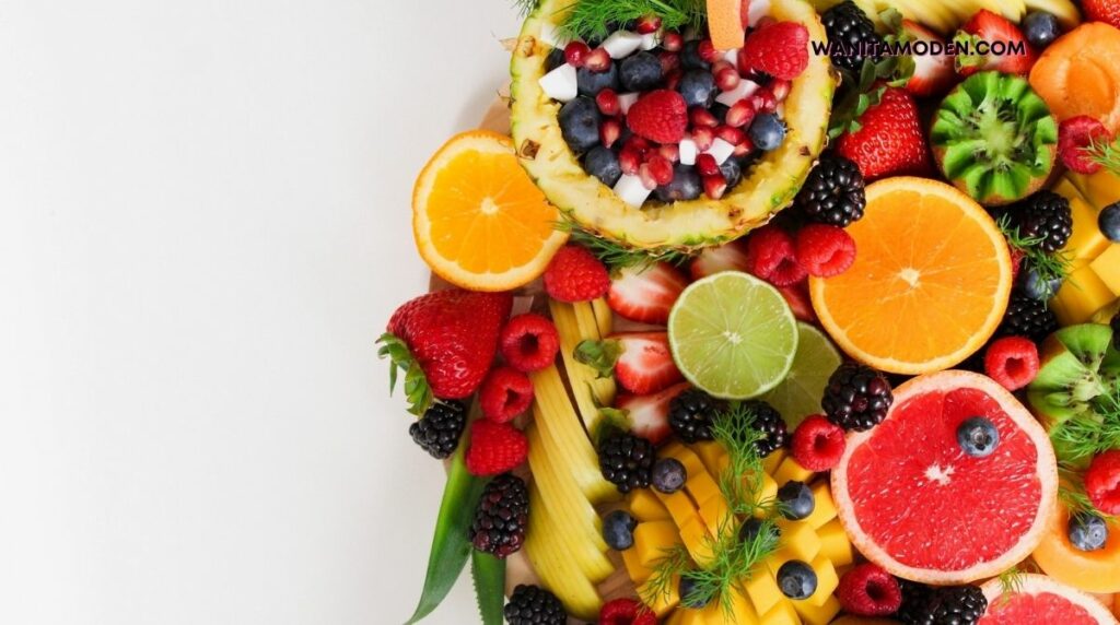 cara memutihkan miss v dengan makan sayuran dan buahan