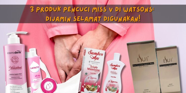 Produk Pencuci Miss V di Watsons
