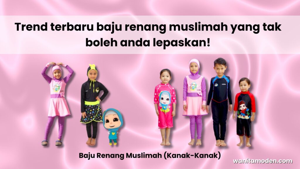 baju renang muslimah Moonaz Budak